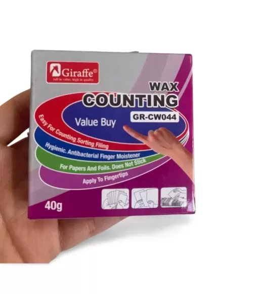 Banknote and Paper Counting Wax, 40 grams