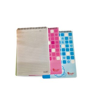 Spiral Notebook B5 size W176mm x H250mm 60 sheet / 70gsm