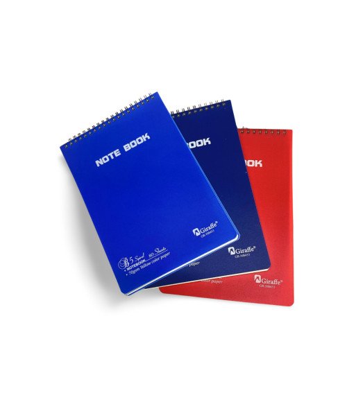 Spiral Notebook B5 size W176mm x H250mm 80 sheet / 70gsm