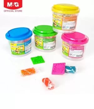 M&G Modeling Clay Dough PP drum 9 colors