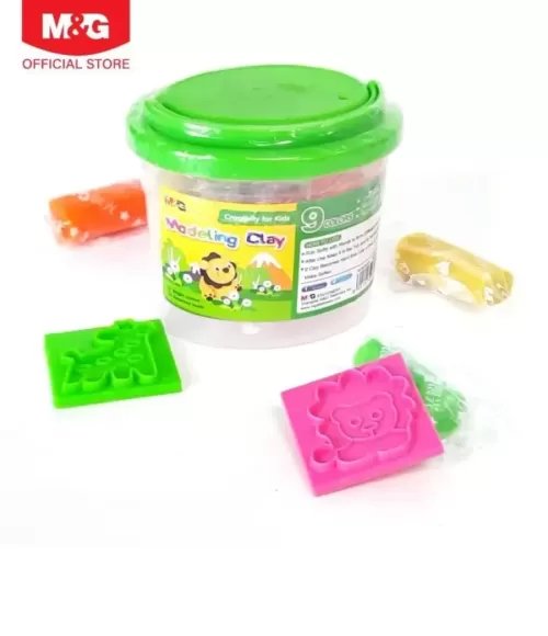 M&G Modeling Clay Dough PP drum 9 colors