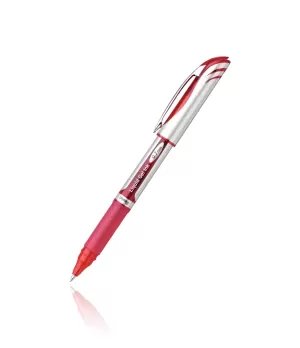 Pentel EnerGel BL57 Rollerball Retractable Liquid Gel Ink Pen Blue / Red