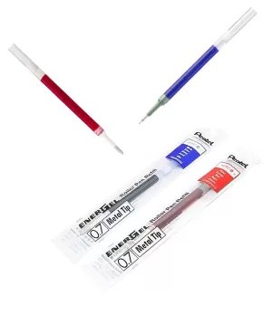 Pentel EnerGel LR7 Ultra Smooth Refill 0.7 mm Blue or Red