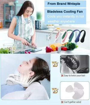 Portable Neck Fan Rechargeable