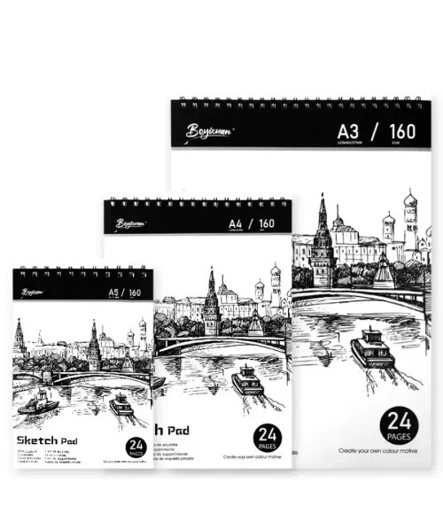 Coil A3 A4 drawing book art painting thickened sketch book