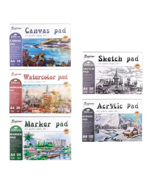 A3 A4 drawing book art painting thickened sketch book