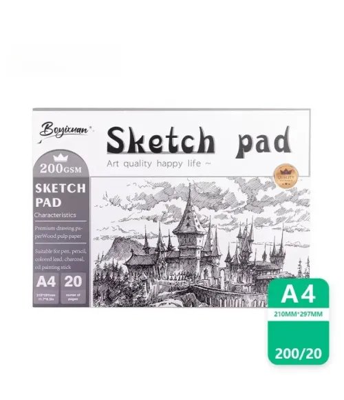 A3 A4 drawing book art painting thickened sketch book