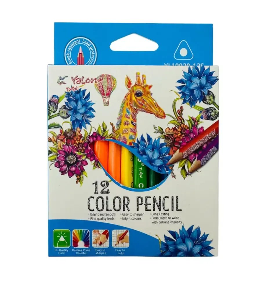 YALONG Colored Pencils 12pc/set