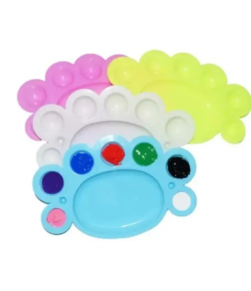 Multicolour Palettes Big Feet Shape